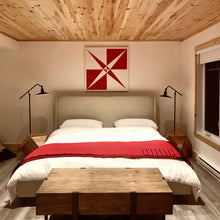 Load image into Gallery viewer, CROSSING CANOES - Traditional barn quilt