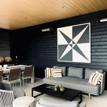 Load image into Gallery viewer, CROSSING CANOES - Traditional barn quilt