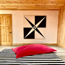 Load image into Gallery viewer, CROSSING CANOES - Traditional barn quilt
