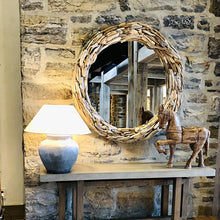 Charger l&#39;image dans la galerie, Driftwood Round Mirror -large 48&quot; - Bonnie-Jane Design
