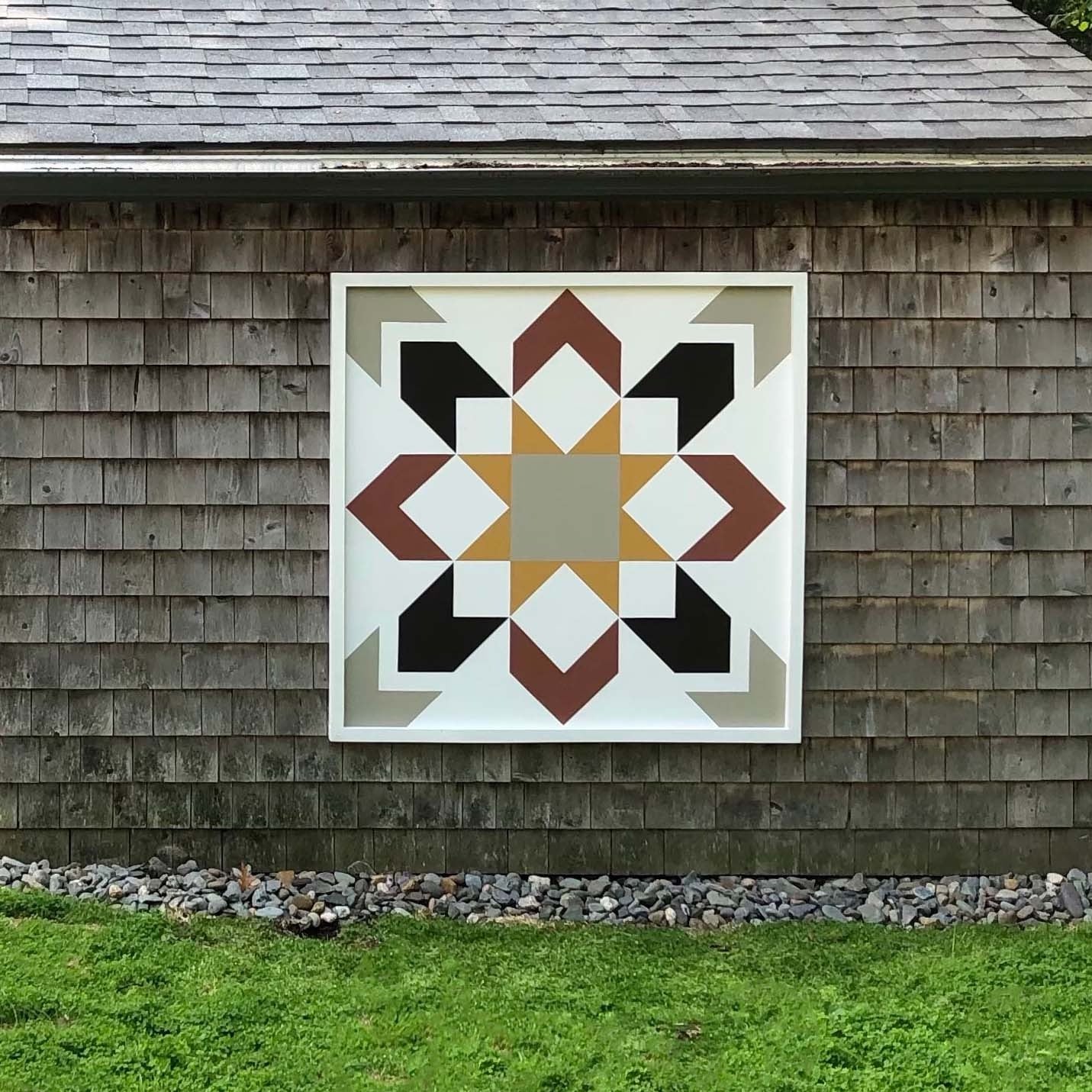 C.B.C. - Traditional barn quilt